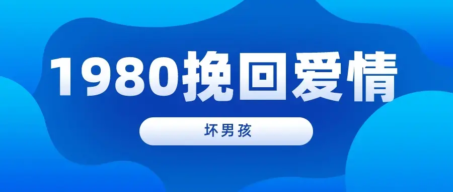 【坏男孩】1980挽回爱情