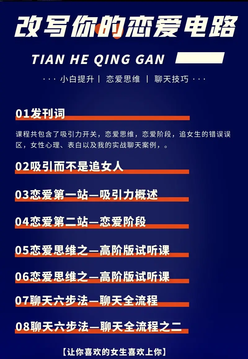 涛哥恋爱地图课,改写你的商爱电路-图片2