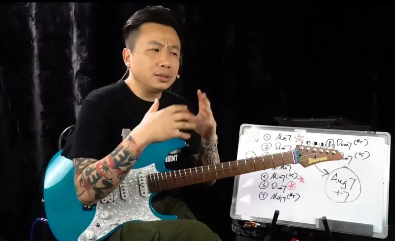 【哎呀音乐】蔡剑爵士吉他进阶课程（价值1999）