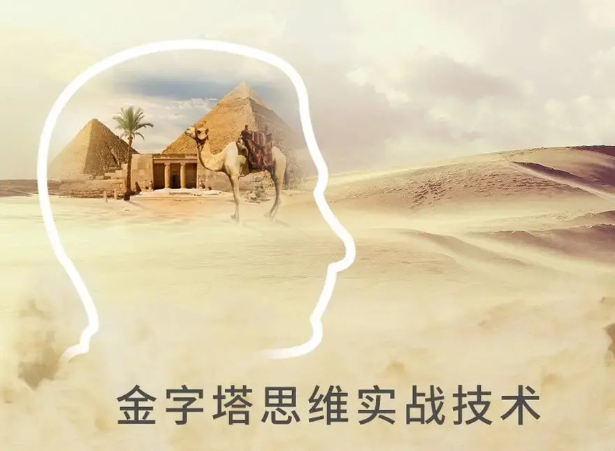 蔡劲松：金字塔思维实战技术-麦肯锡经典助你轻松写作沟通