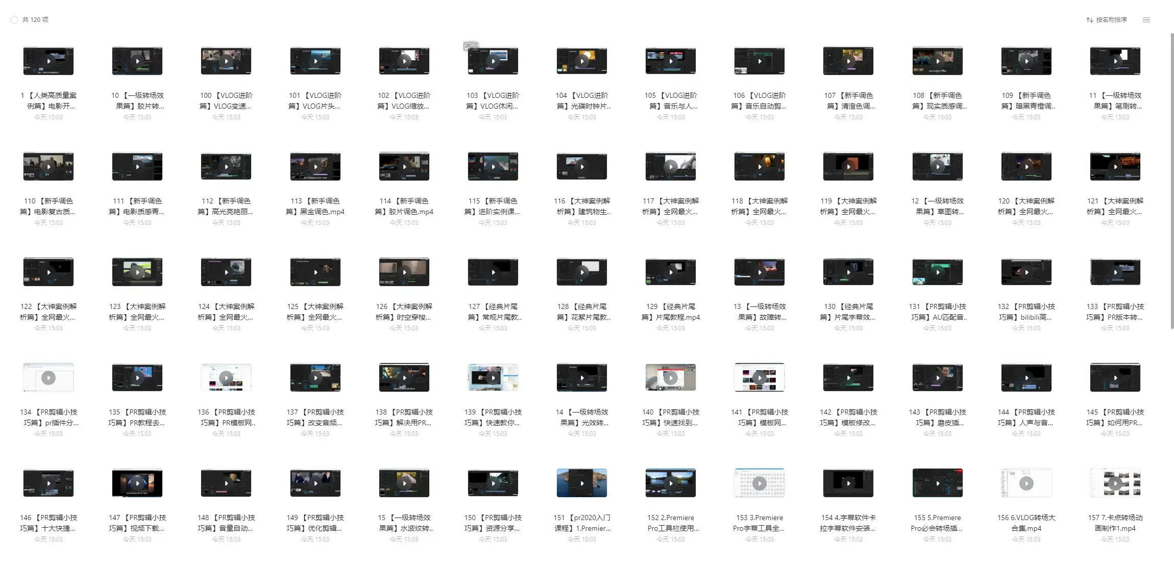 B站最牛付费Premiere如何PS教程学会过度/效果/速度
