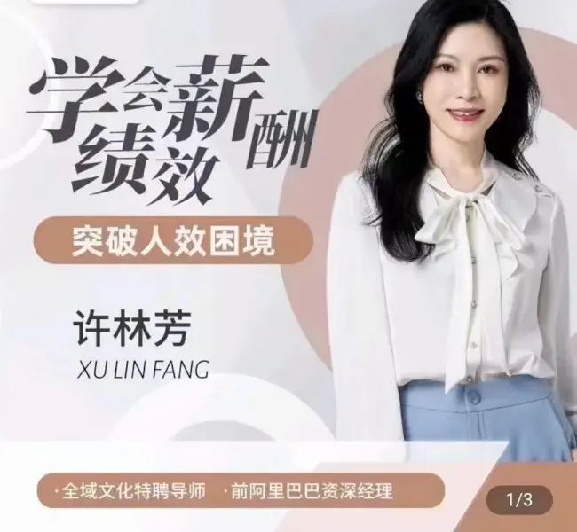 许林芳·学会薪酬绩效 突破人效困境