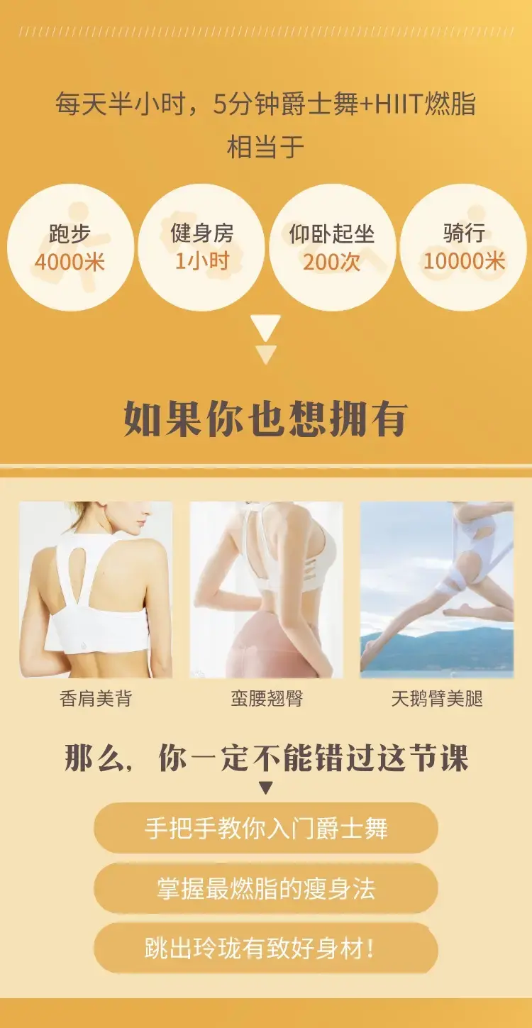 27堂热舞瘦身课爵士舞好气质身材