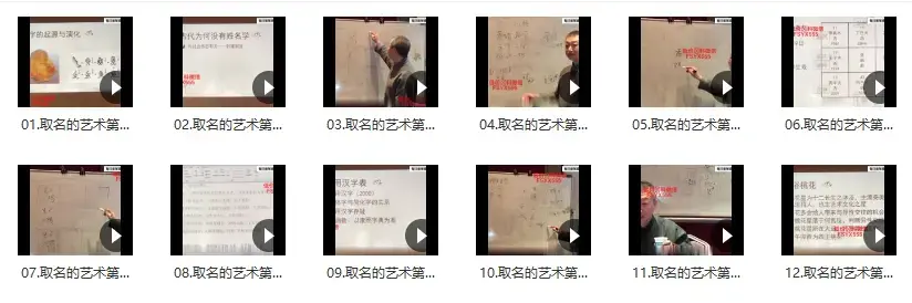 彭心融-取名的艺术 姓名预测学