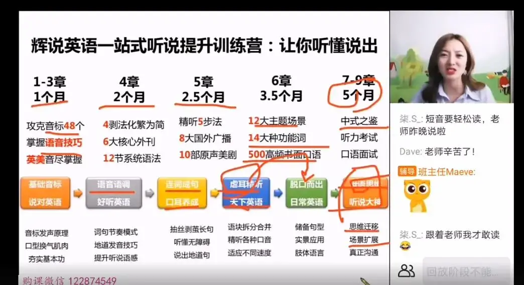 辉说英语听说一站式提升训练营第五期