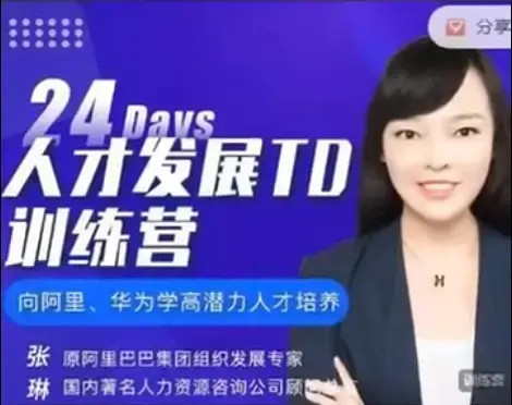 张琳:24天人才发展TD训练营6期