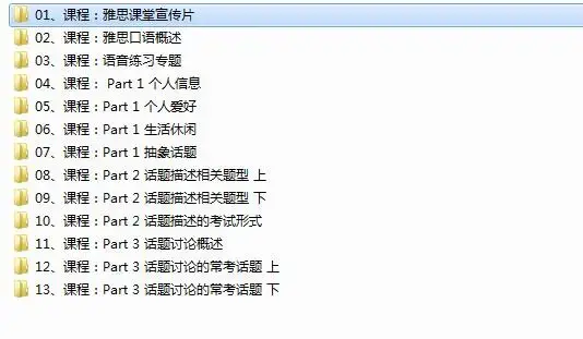 《雅思口语考试特训班》全套培训视频课程（31集）-图片1