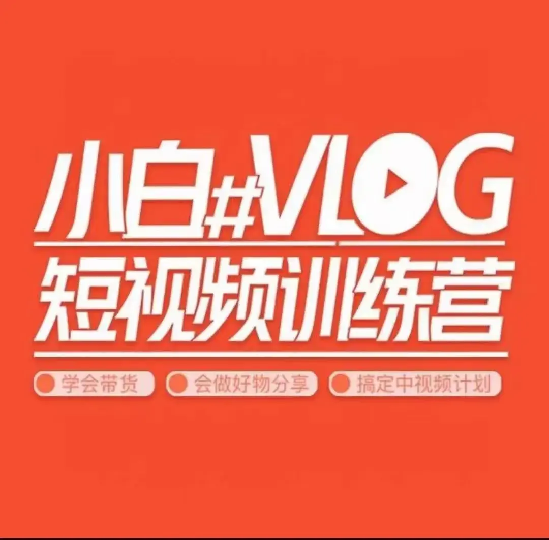 小呆说视 小白VLOG短视频训练营（学会带货、好物、直播、中视频）