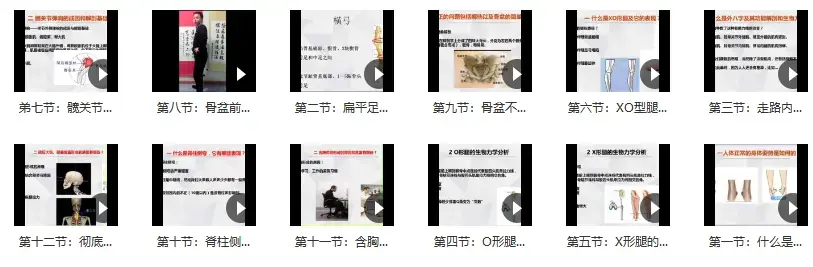 李明威健行体态12节