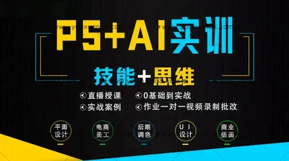 米你PS+Ai软件零基础到实训班级第15期