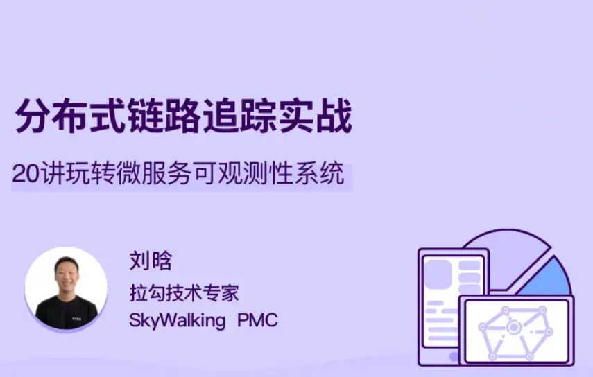 分布式链路追踪实战，20讲玩转微服务可观测性系统