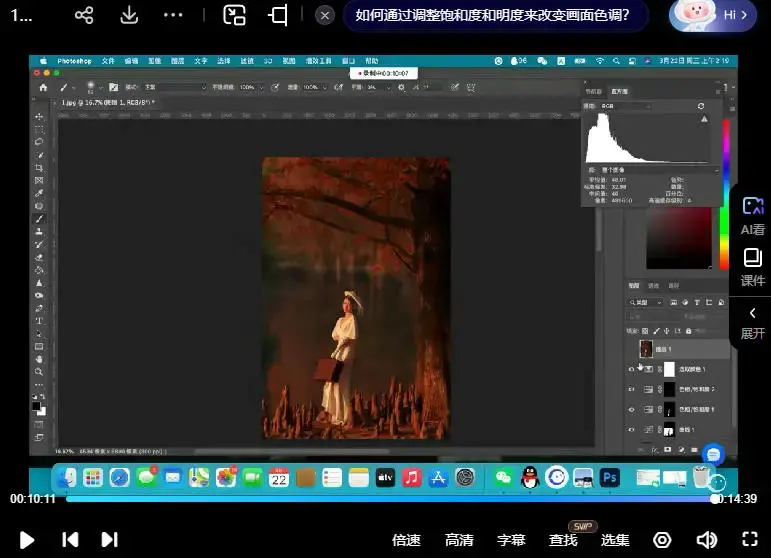猫叔日记人像后期修图课