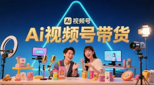 AI视频号带货轻松99%的普通人却卡在内容制作门槛