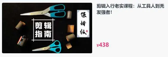 虚空光影保姆级PR剪辑指南剪辑入行老实课程:从工具人到秃发强者!