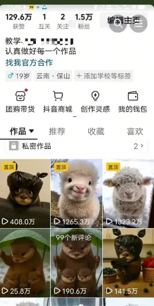 抖音65W博主AI萌宠课程，新赛道流量大，原创+二创全套课程+提示词