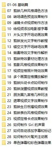 电脑版剪映专业剪辑效速成班教程 从零开始学视频剪辑-图片2