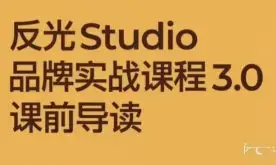 反光Studio品牌实战3.0课程