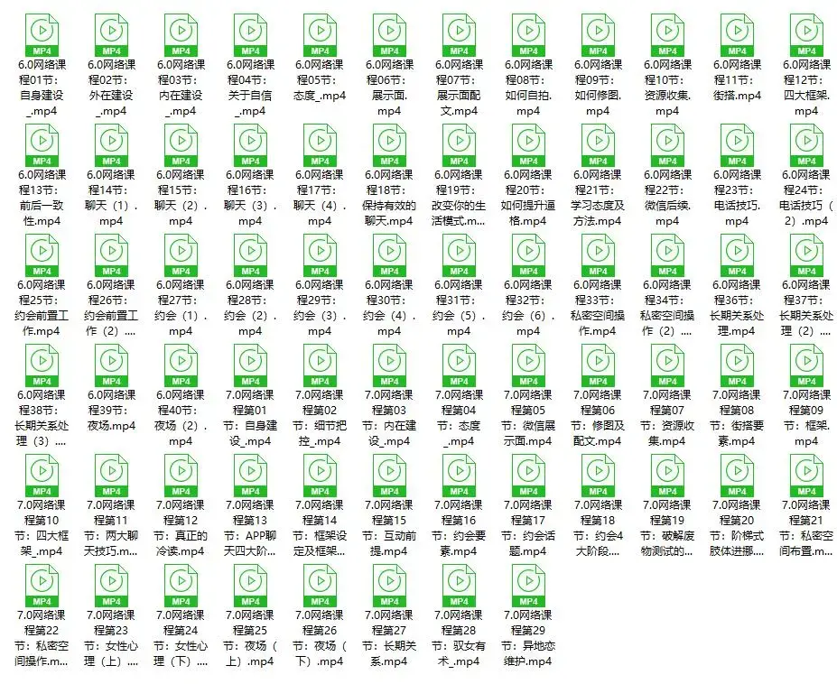 二月团队《魅力塑造6.0+7.0》完整版13.5G