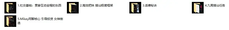 搭讪玩家mikey《搭讪玩家方法1.0》男性成长课程