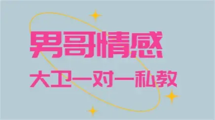 男哥情感《大卫一对一私教》