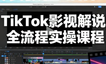 凌帧·TikTok影视解说全流程实操+AE安装教程与整合包