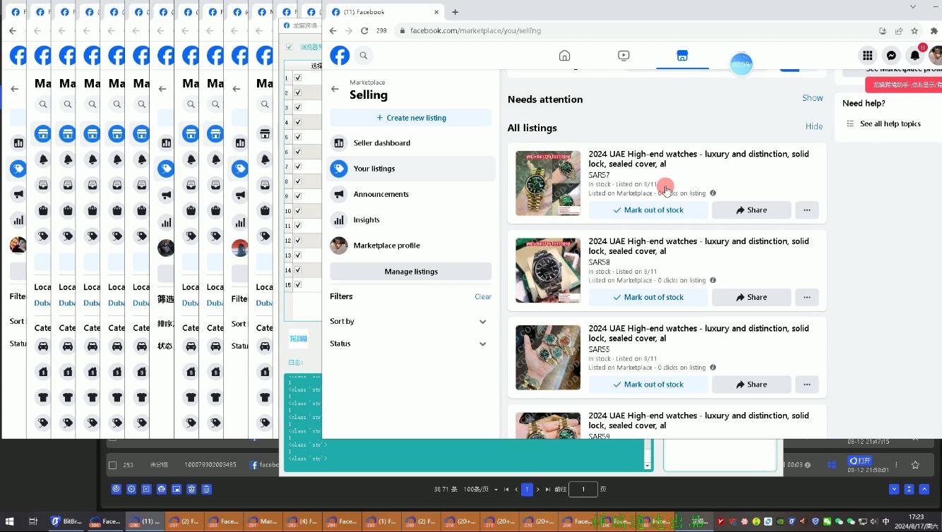 Facebook中东成人用品实战
