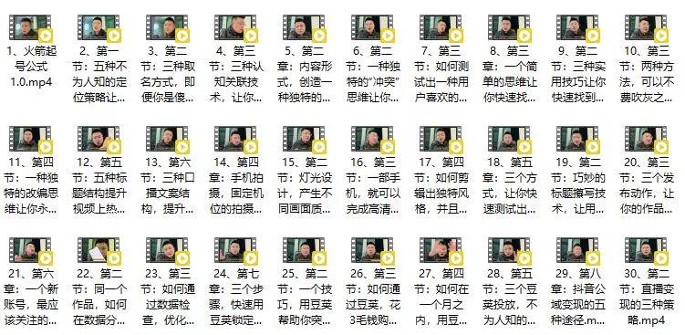 李藏火箭起号公式1.0自媒体运营