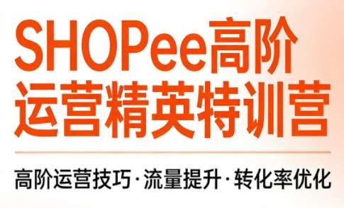 梦凡老师·Shopee虾皮高阶运营课程