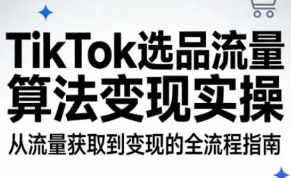 TikTok选品流量算法变现实操-图片1