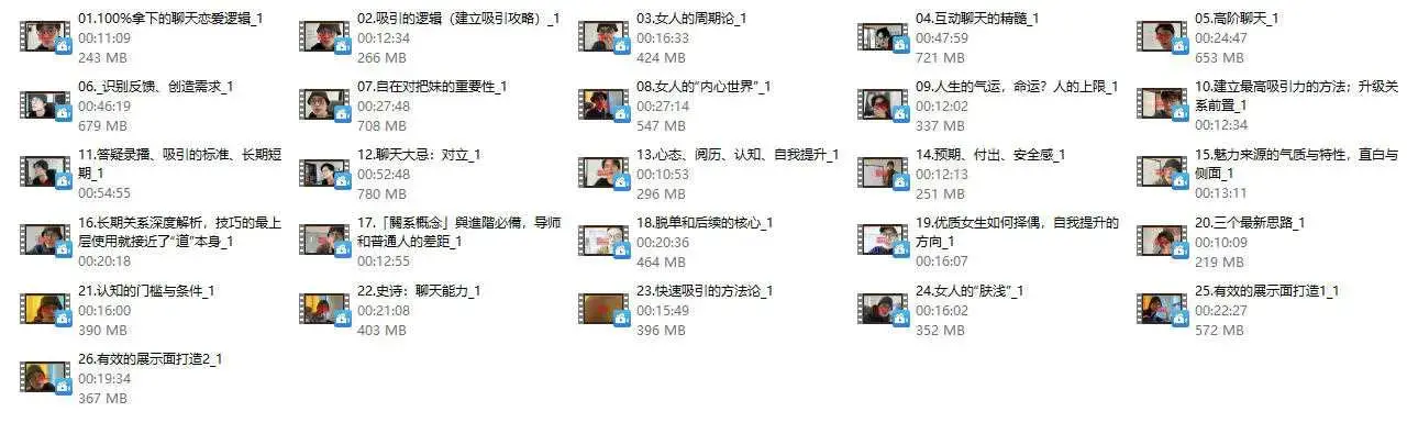 lin林老头高端课《私人传承》