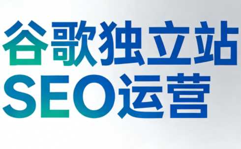 谷歌独立站SEO运营（更新2026）