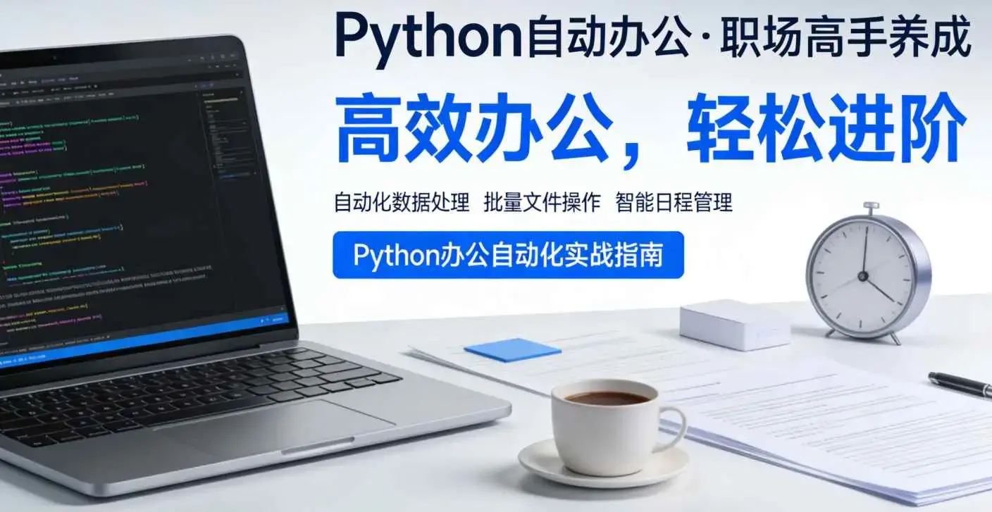 用Python自动办公，做职场高手